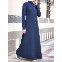DENIM ABAYA
